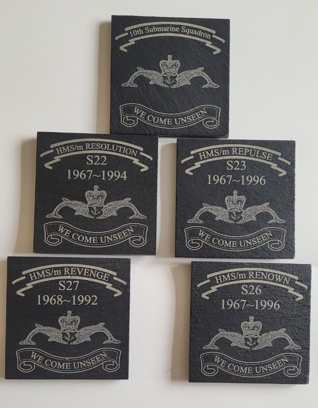 Trident Vanguard Class coasters