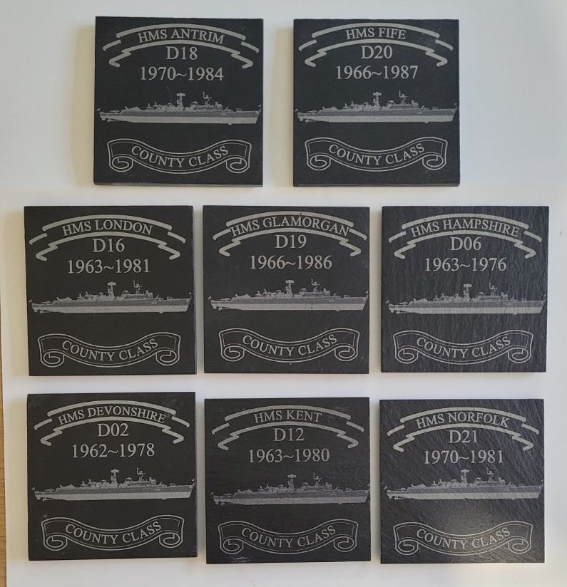 County Class Destroyer Coasters
