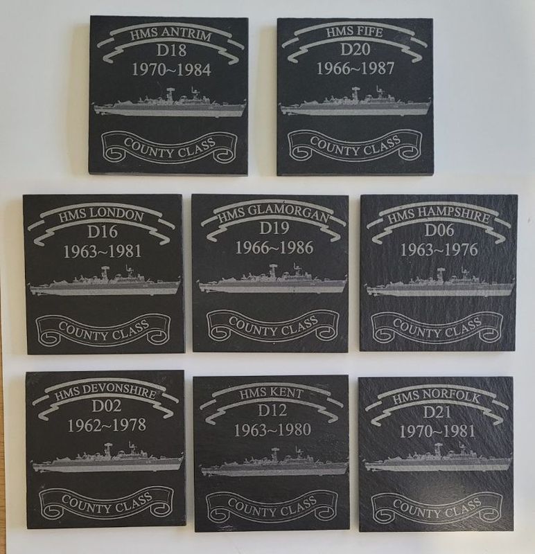 County Class Destroyer Coasters