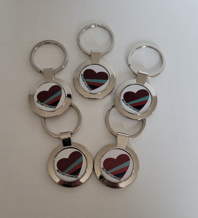 MvC Round shiny Keyring