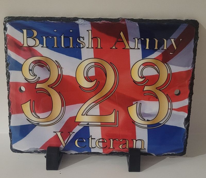 Union Flag British Army Veteran
