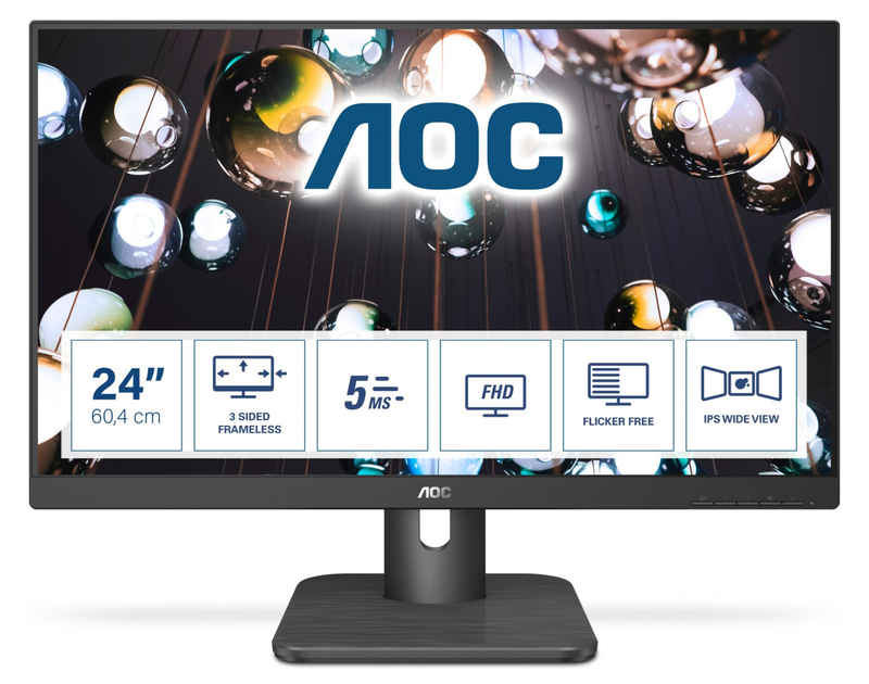 AOC - 24" Monitor rahmenlos