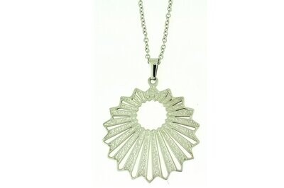 Edelstaal hanger met kettinkje SUMMER