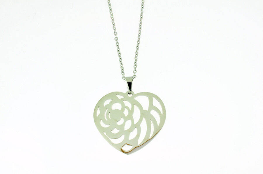 Edelstaal hanger met ketting model LARA