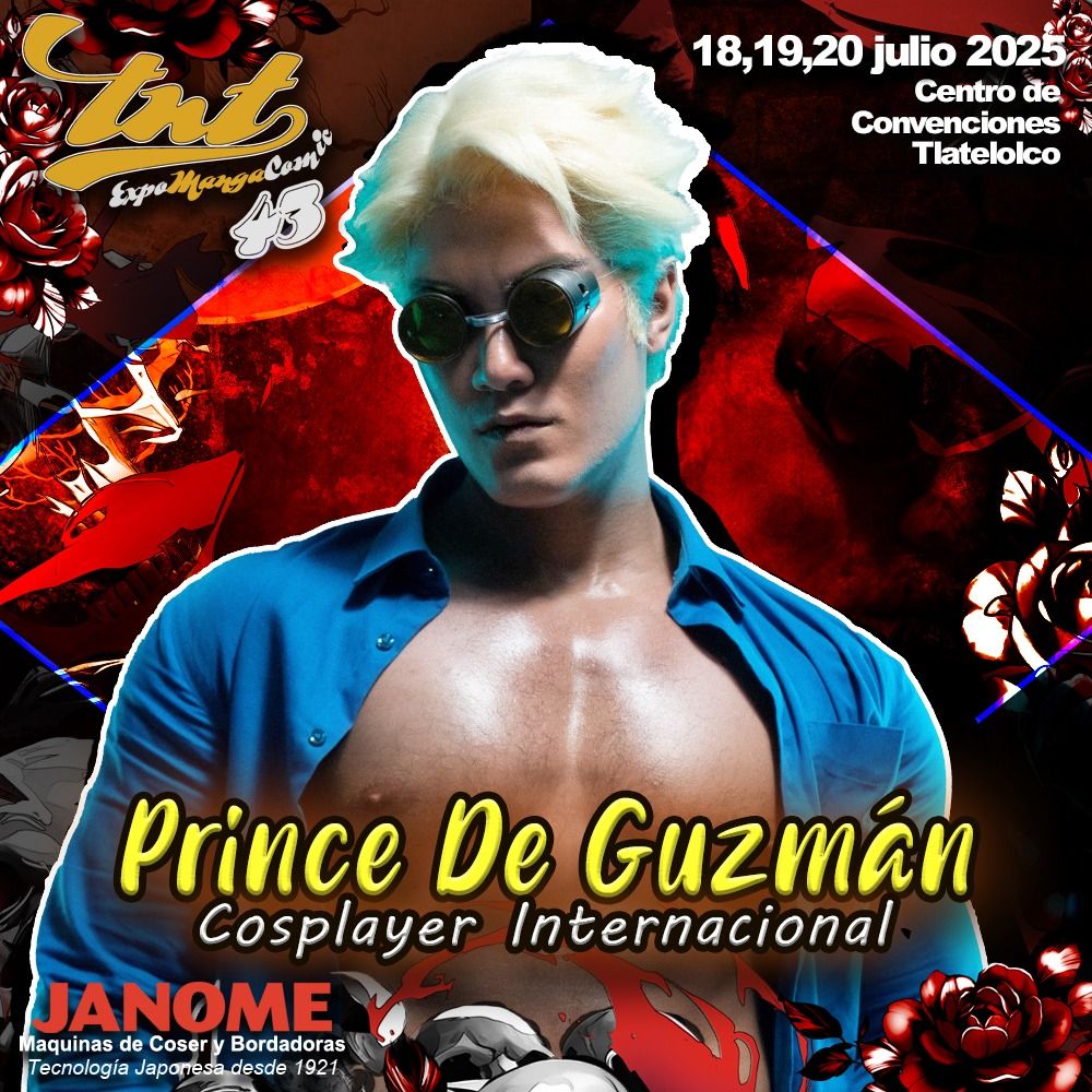Prince de Guzmán firma sábado 19 julio