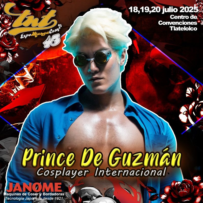 Prince de Guzmán firma sábado 19 julio