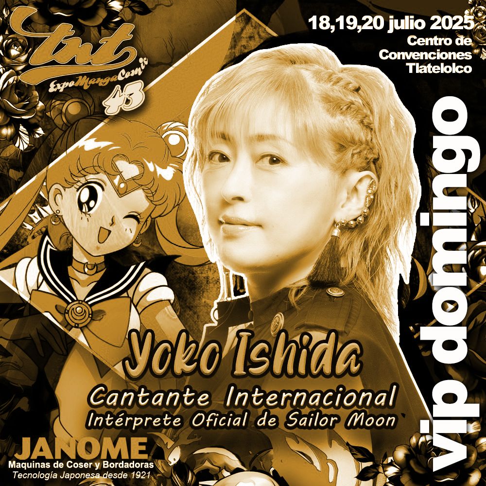 Yoko Ishida  VIP (SailorMoon Especial) firma domingo 20 de julio, 2025