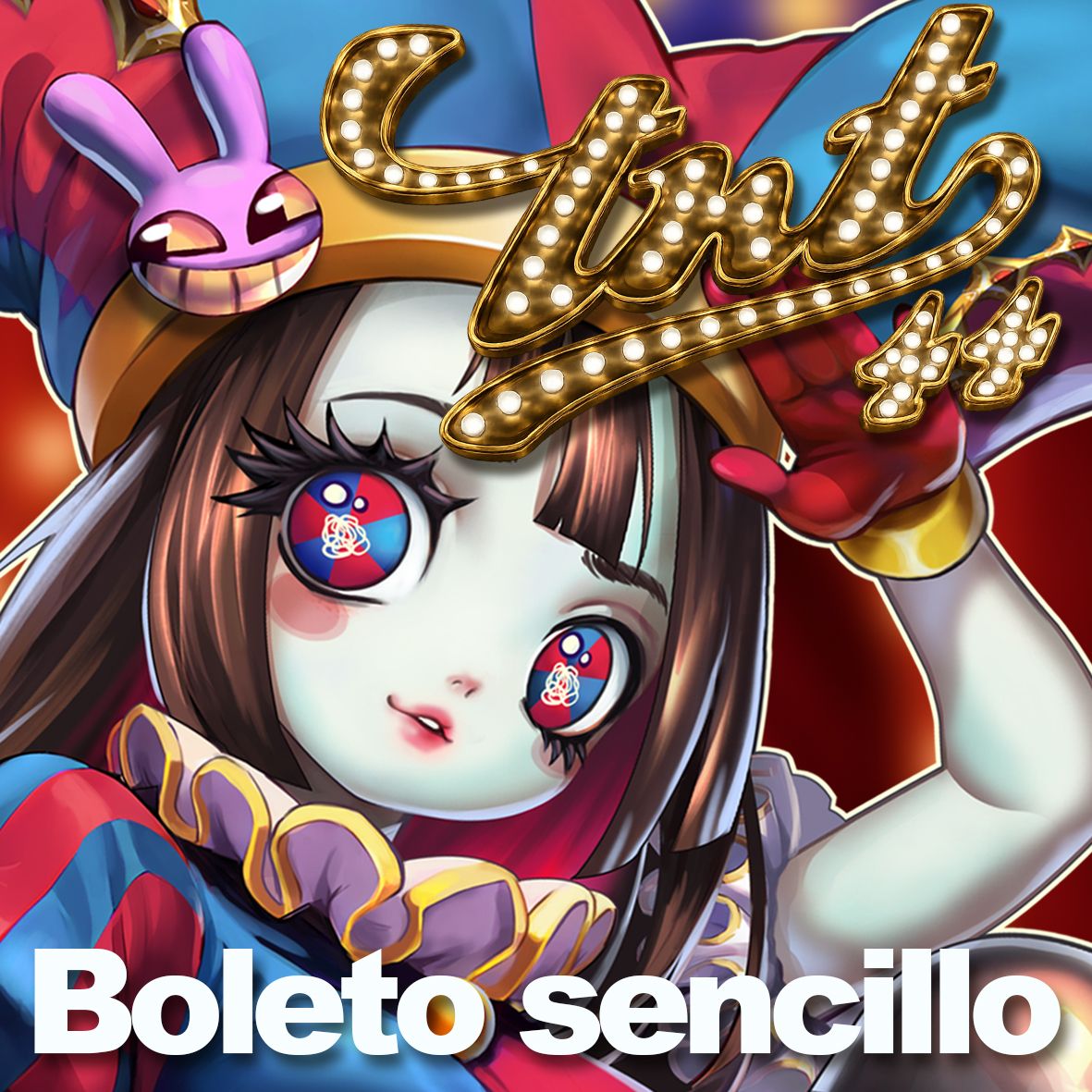 Boleto sencillo personal tnt44