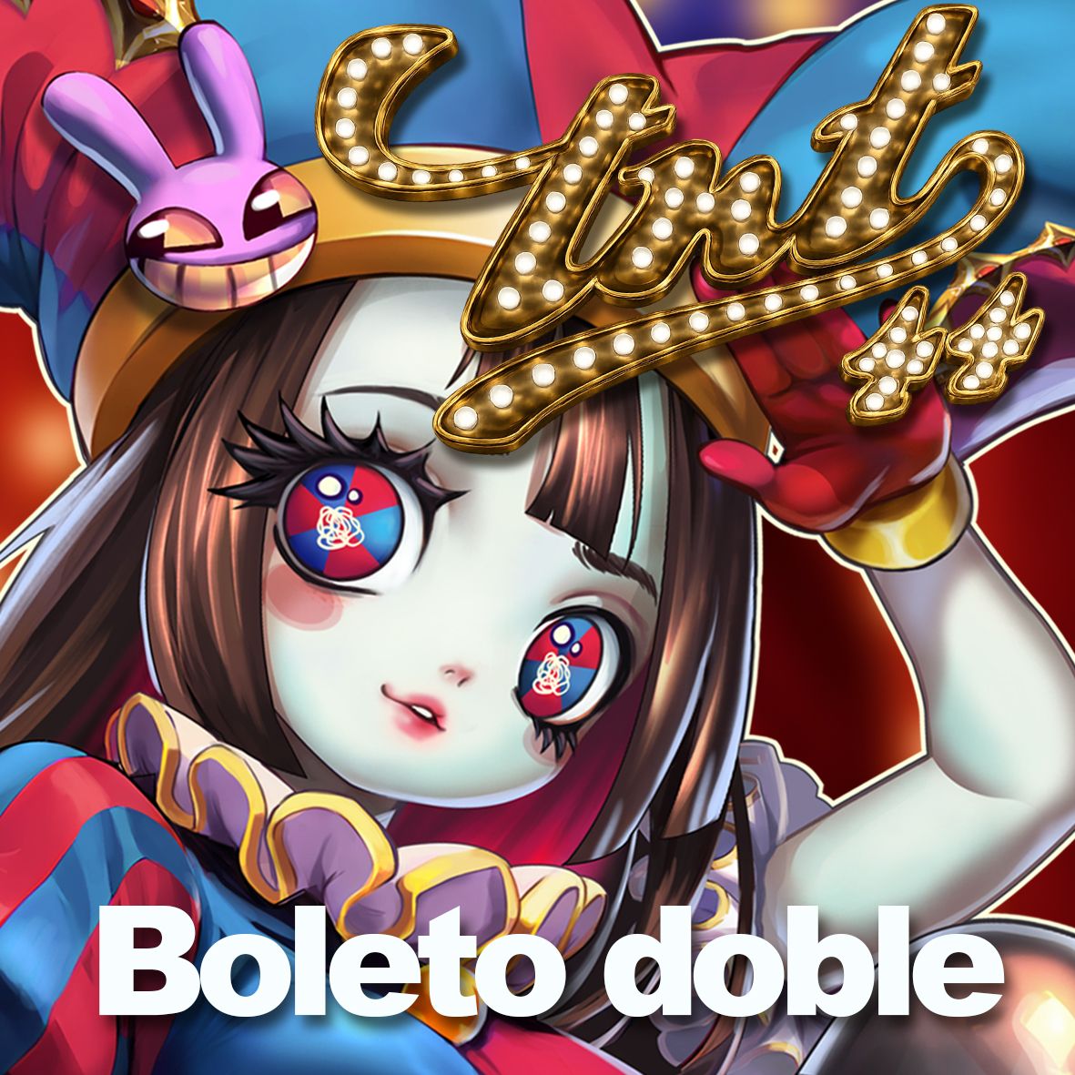 Boleto doble tnt44 (acceso dos personas)