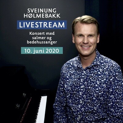 Online video: Livestream konsert med salmer og bedehussanger 10. juni 2020 Online video: Livestream konsert med salmer og bedehussanger 10. juni 2020