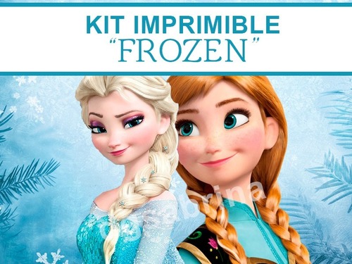Kit Imprimible de Frozen 