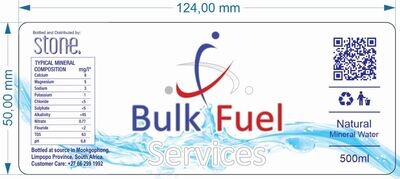 Label Bulk Fuel Still Mineral Water 500ml