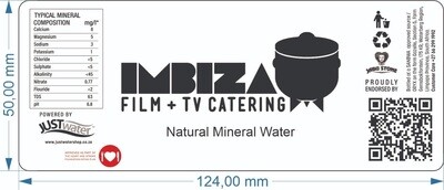 Label Imbiza Mineral Water 330ml