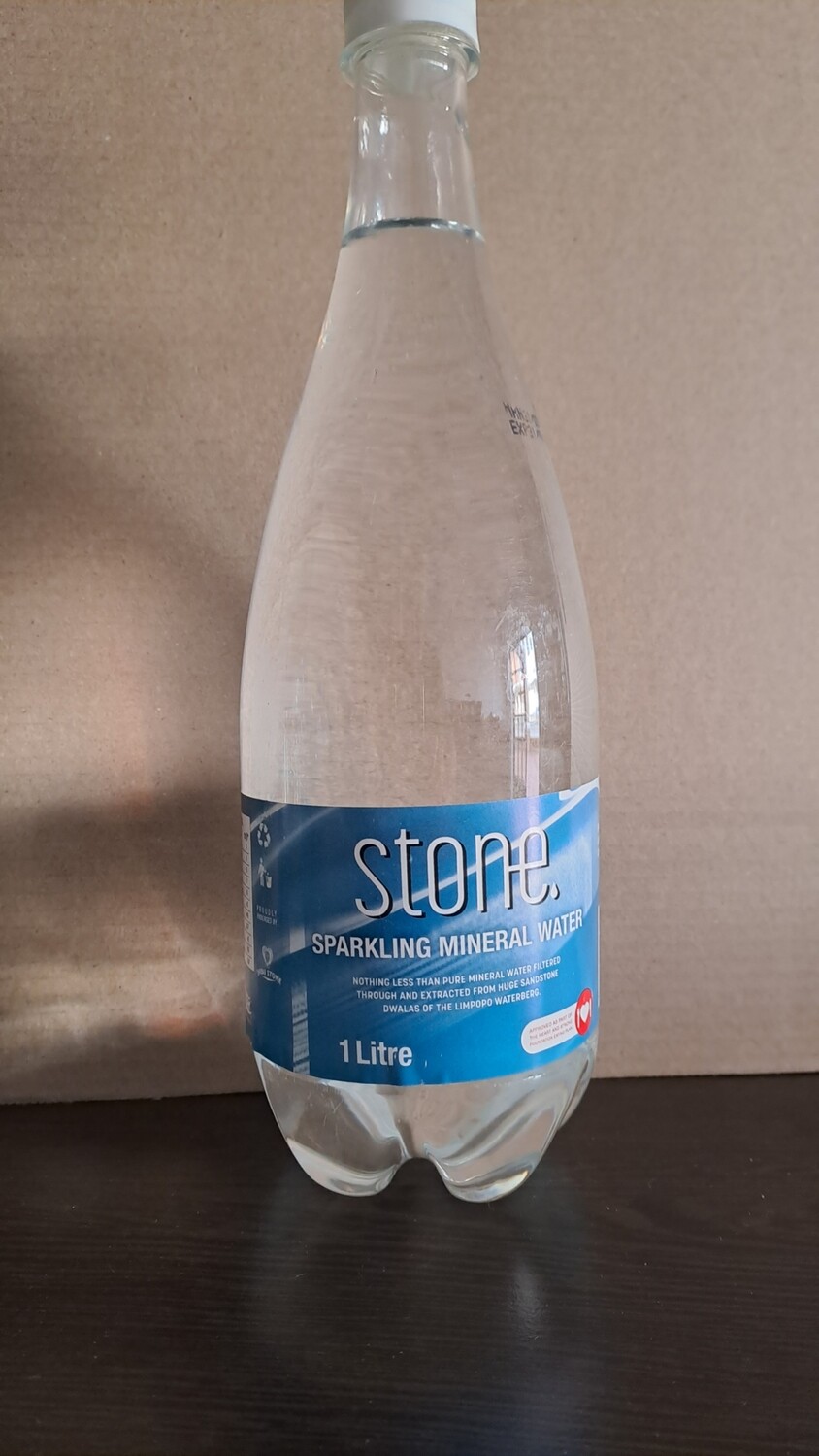 Natural Mineral Water Carbonated 1000ml