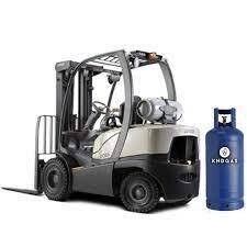 Forklift gas