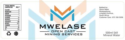 Label MWELASE NMW Still 500ml