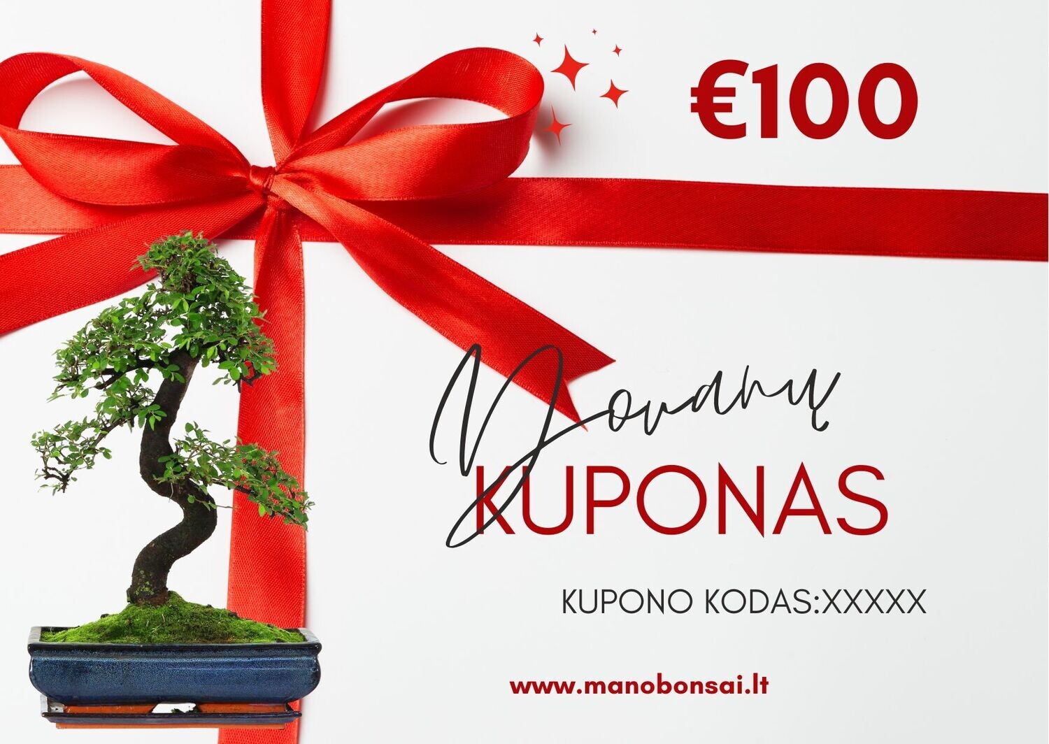 Dovanų kuponas 100