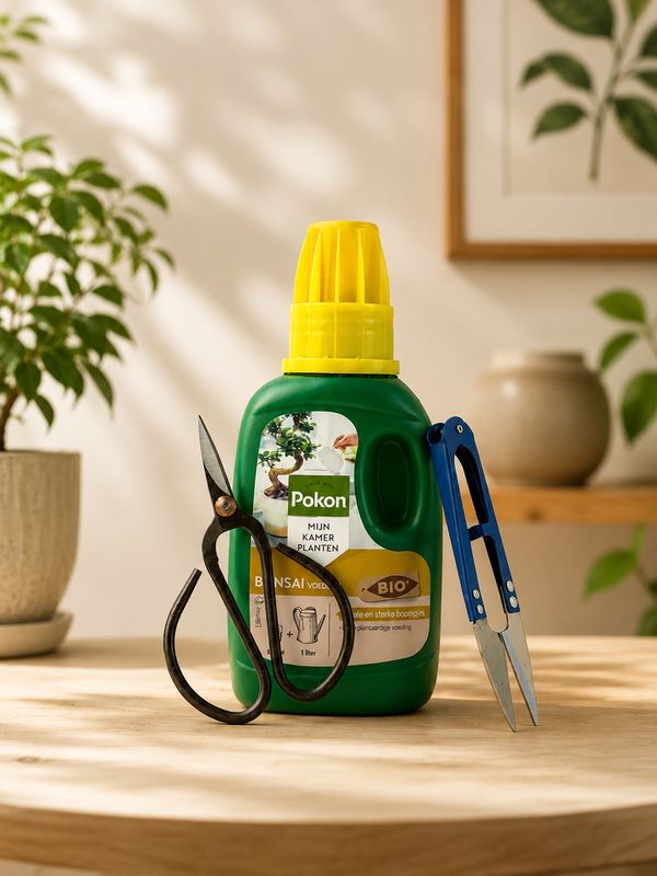 Bonsai BIO trąšos + žirklutės D9 + žirklutės lapams