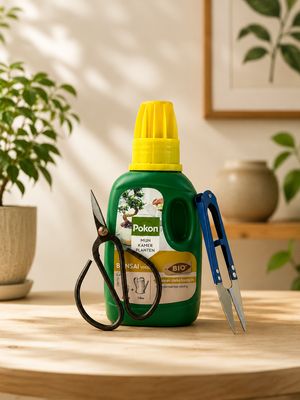 Bonsai BIO trąšos + žirklutės D9 + žirklutės lapams