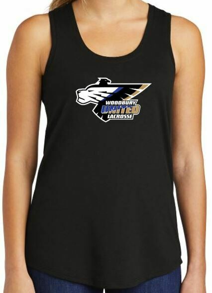 Racer Back Tank Black - Women