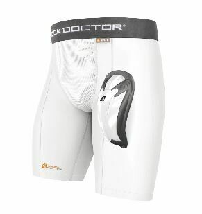 Shock Doctor Core Compression Short & Cup White S