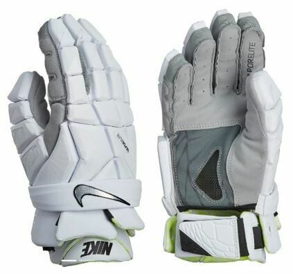 Nike Vapor Elite White L – Gloves – ES Lacrosse
