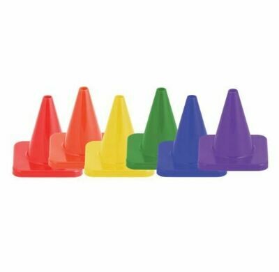 Cone 4" 6 Color Pack