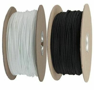 Sidewall Spools 100 Yards - Black/White