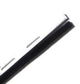 Leather  - Black/White