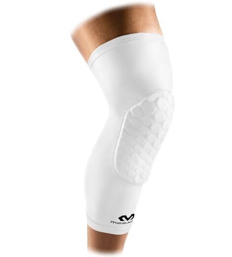 McDavid Hex Leg Sleeves/Pair White M