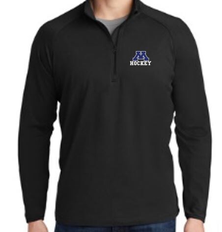 1/4 Zip Black - Men