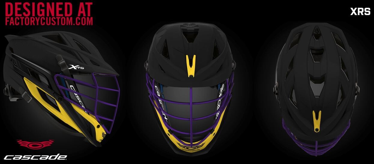 Helmet Custom Cascade XRS Store ES Lacrosse