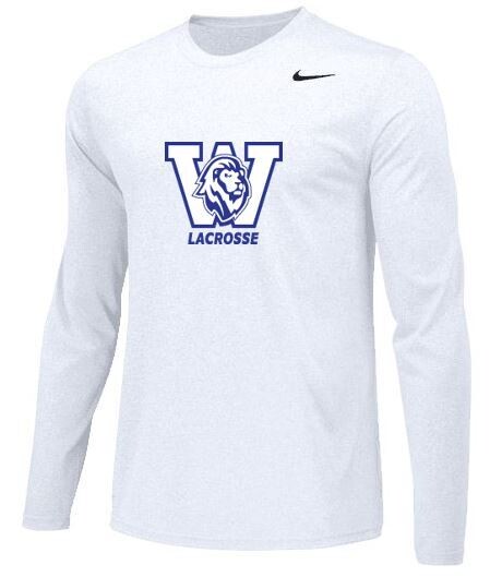 Nike Long Sleeve Men's Fit - White