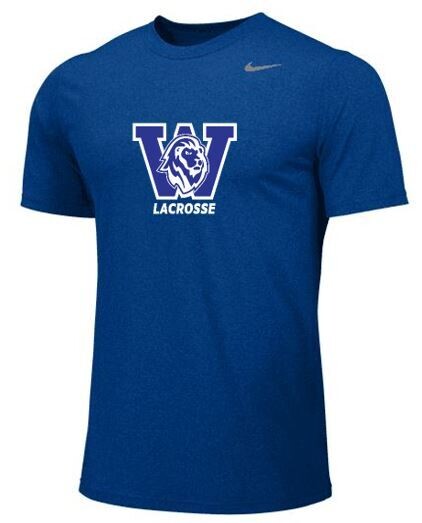 Nike Short Sleeve Men's Fit - Blue