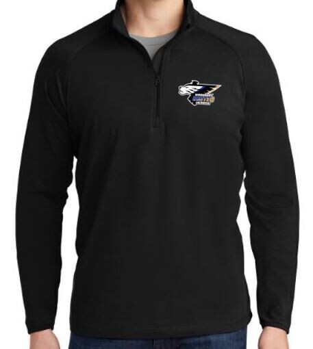 1/4 Zip Black - Men