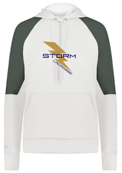 Women's Hoodie - White/Grey