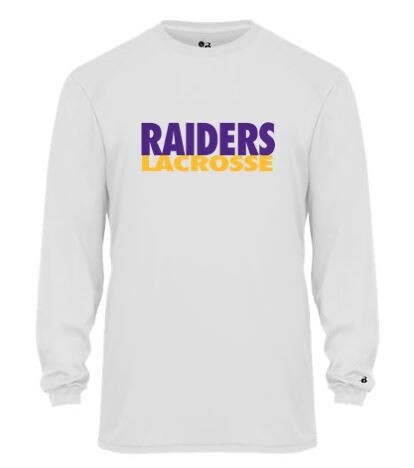 Long Sleeve Performance Tee White - Men