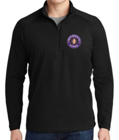 1/4 Zip Black - Men