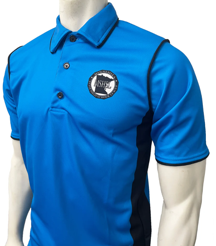 MSHSL Volleyball/Swim Short Sleeve Bright Blue - Men