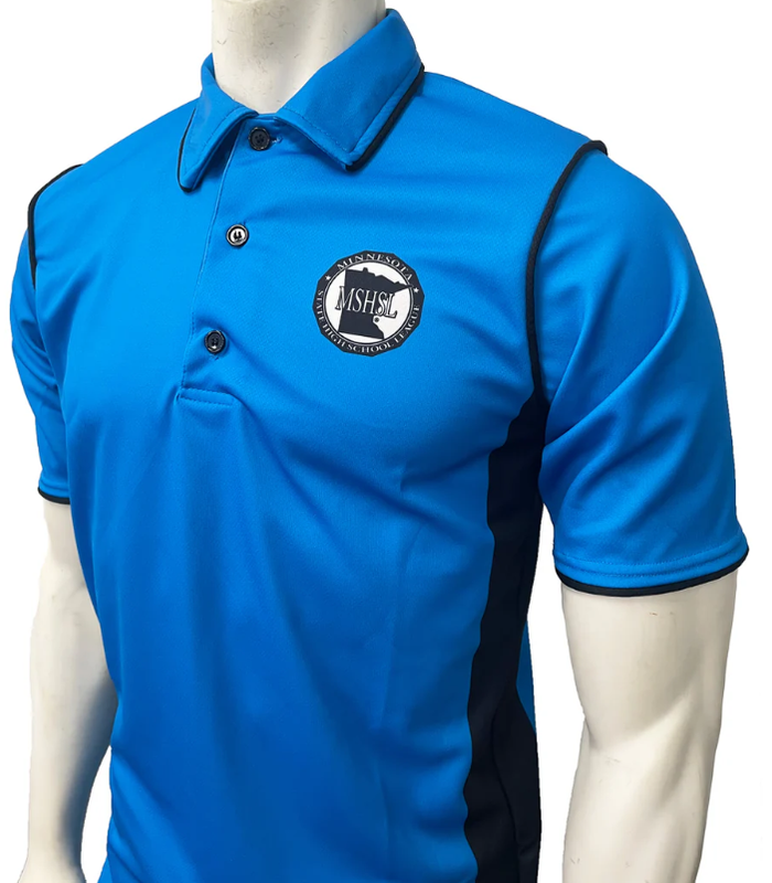 MSHSL Volleyball/Swim Short Sleeve Bright Blue - Men