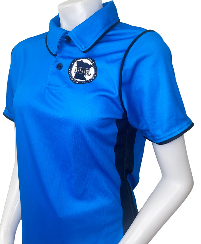 MSHSL Volleyball/Swim Short Sleeve Bright Blue - Women