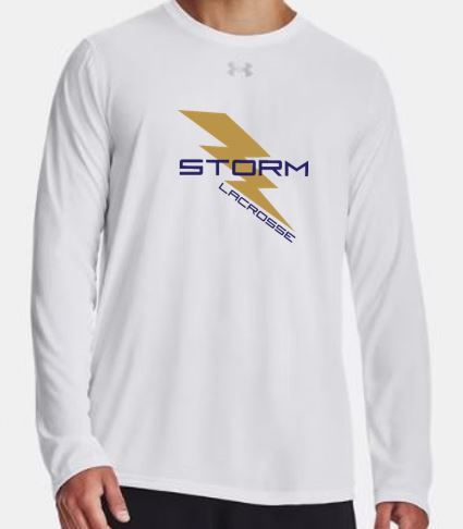 Performance UA LS Tee - White