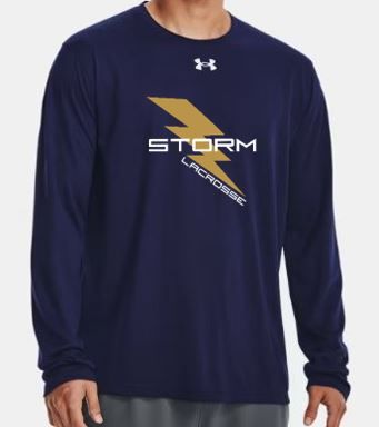 Performance UA LS Tee - Navy