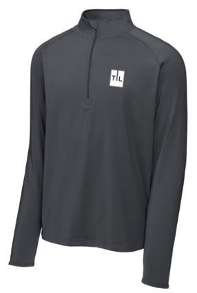 1/4 Zip Men - Graphite