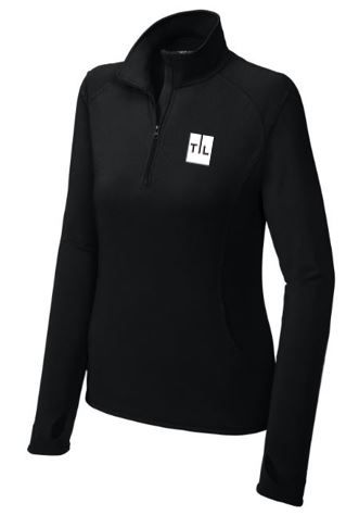 1/4 Zip Women - Black