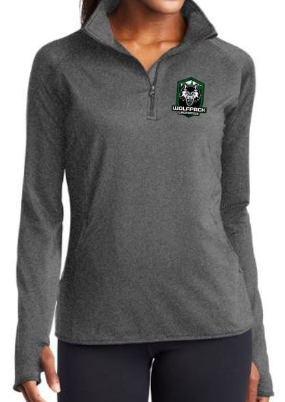 1/4 Zip Women - Graphite
