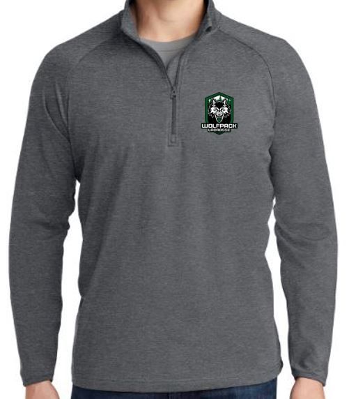 1/4 Zip Men - Graphite