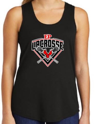 Racer Back Tank Women - Black