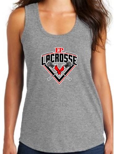 Racer Back Tank Women - Heather Grey