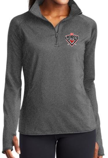 1/4 Zip Women - Charcoal